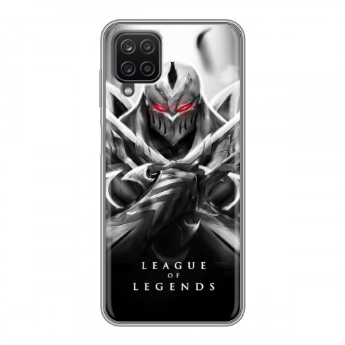 Дизайнерский силиконовый чехол для Samsung Galaxy A12 League of Legends