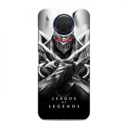 Дизайнерский пластиковый чехол для Nokia G20 League of Legends