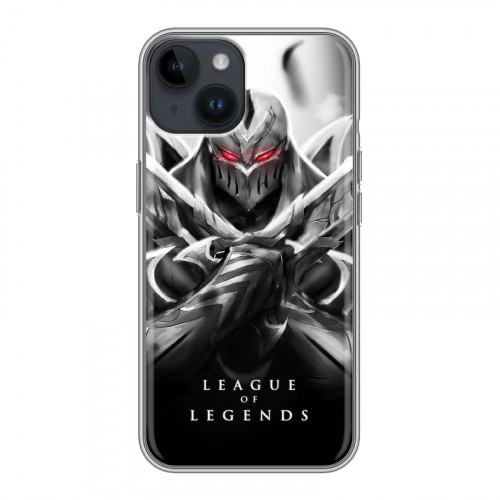 Дизайнерский пластиковый чехол для Iphone 14 League of Legends