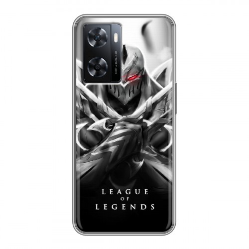 Дизайнерский силиконовый чехол для OPPO A57s League of Legends