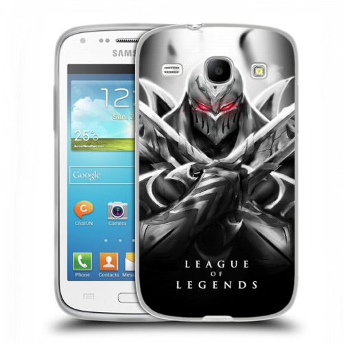 Дизайнерский пластиковый чехол для Samsung Galaxy Core League of Legends
