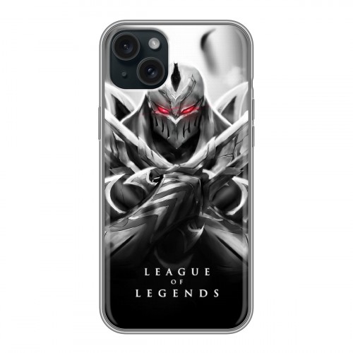 Дизайнерский силиконовый чехол для Iphone 15 Plus League of Legends