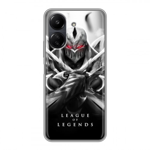 Дизайнерский силиконовый чехол для Xiaomi Poco C65 League of Legends