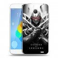 Дизайнерский силиконовый чехол для  Meizu MX3 League of Legends