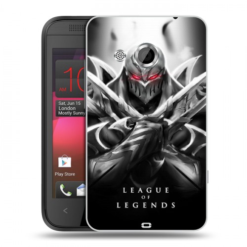 Дизайнерский пластиковый чехол для HTC Desire 200 League of Legends