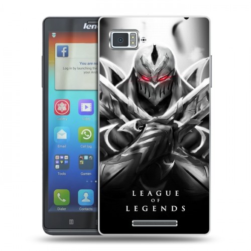 Дизайнерский пластиковый чехол для Lenovo Vibe Z League of Legends