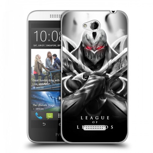 Дизайнерский пластиковый чехол для HTC Desire 616 League of Legends