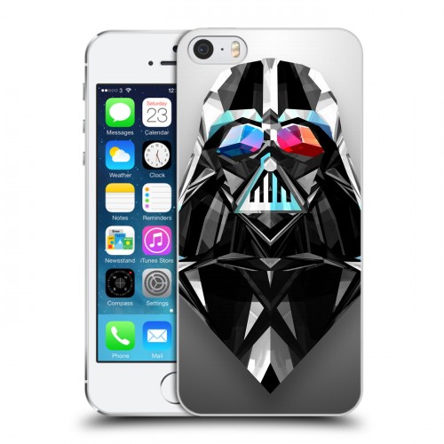 Дизайнерский пластиковый чехол для Iphone 5s Звездные войны