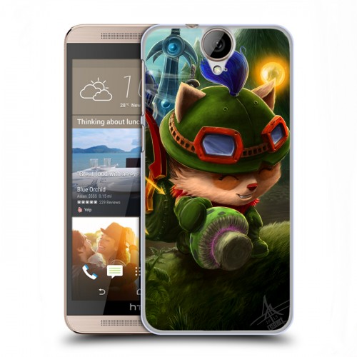 Дизайнерский пластиковый чехол для HTC One E9+ League of Legends