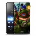 Дизайнерский пластиковый чехол для Sony Xperia TX League of Legends