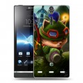 Дизайнерский пластиковый чехол для Sony Xperia S League of Legends