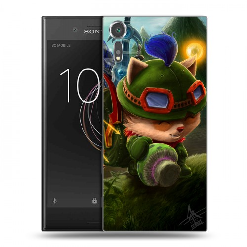 Дизайнерский пластиковый чехол для Sony Xperia XZs League of Legends