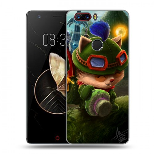 Дизайнерский пластиковый чехол для ZTE Nubia Z17 League of Legends