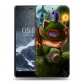 Дизайнерский пластиковый чехол для Nokia 3.1 League of Legends