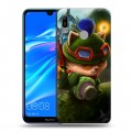 Дизайнерский пластиковый чехол для Huawei Y6 (2019) League of Legends