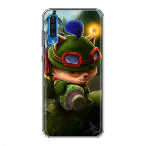 Дизайнерский силиконовый чехол для Samsung Galaxy A50 League of Legends