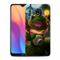 Дизайнерский силиконовый с усиленными углами чехол для Xiaomi RedMi 8A League of Legends