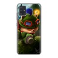 Дизайнерский силиконовый чехол для Samsung Galaxy A51 League of Legends