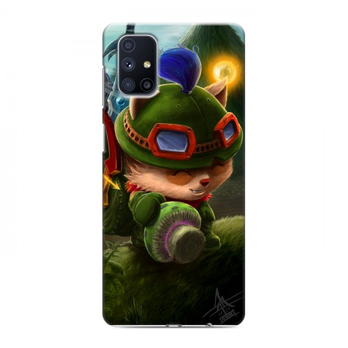 Дизайнерский пластиковый чехол для Samsung Galaxy M51 League of Legends