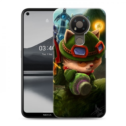 Дизайнерский силиконовый чехол для Nokia 3.4 League of Legends