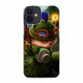 Дизайнерский силиконовый с усиленными углами чехол для Iphone 12 Mini League of Legends