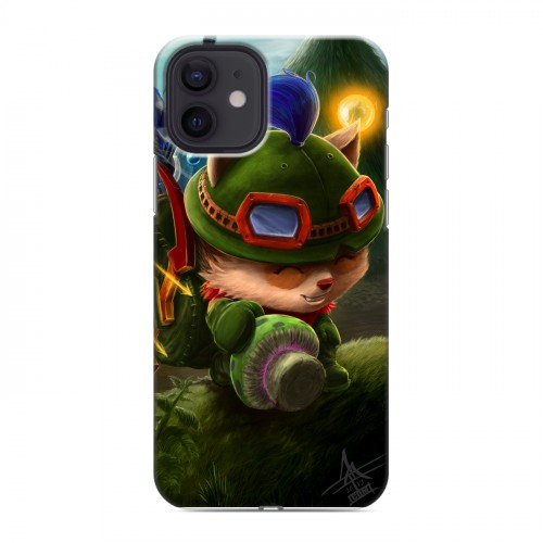 Дизайнерский силиконовый чехол для Iphone 12 League of Legends