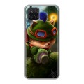 Дизайнерский пластиковый чехол для Samsung Galaxy A12 League of Legends