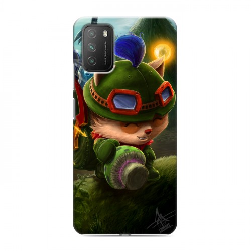 Дизайнерский пластиковый чехол для Xiaomi Poco M3 League of Legends