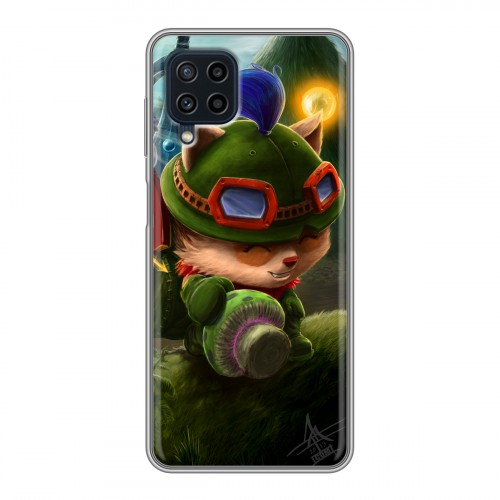 Дизайнерский силиконовый чехол для Samsung Galaxy A22 League of Legends