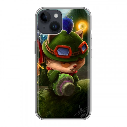 Дизайнерский пластиковый чехол для Iphone 14 League of Legends