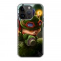 Дизайнерский силиконовый чехол для Iphone 14 Pro League of Legends