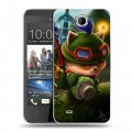 Дизайнерский пластиковый чехол для HTC Desire 300 League of Legends