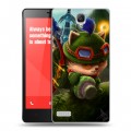 Дизайнерский силиконовый чехол для Xiaomi RedMi Note League of Legends