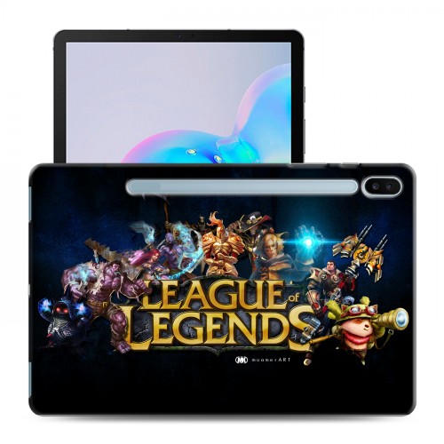 Дизайнерский силиконовый чехол для Samsung Galaxy Tab S6 League of Legends