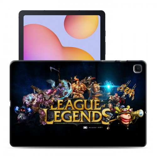 Дизайнерский силиконовый чехол для Samsung Galaxy Tab S6 Lite League of Legends