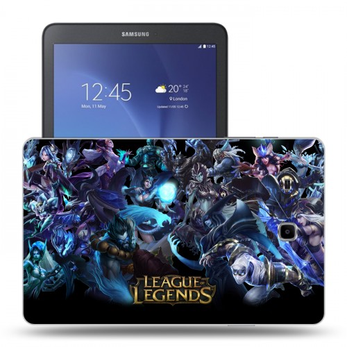 Дизайнерский силиконовый чехол для Samsung Galaxy Tab E 9.6 League of Legends