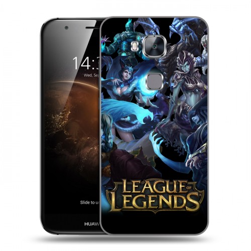 Дизайнерский пластиковый чехол для Huawei G8 League of Legends