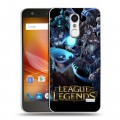 Дизайнерский пластиковый чехол для ZTE Blade X5 League of Legends