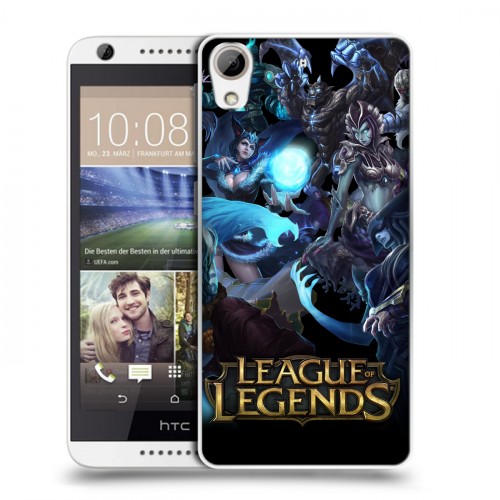 Дизайнерский силиконовый чехол для HTC Desire 626 League of Legends