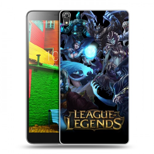 Дизайнерский силиконовый чехол для Lenovo Phab League of Legends