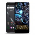 Дизайнерский пластиковый чехол для BQ Aquaris X5 League of Legends