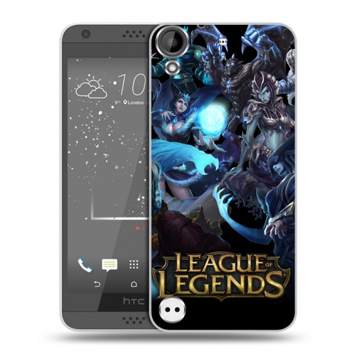 Дизайнерский пластиковый чехол для HTC Desire 530 League of Legends