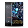 Дизайнерский пластиковый чехол для HTC Desire 825 League of Legends