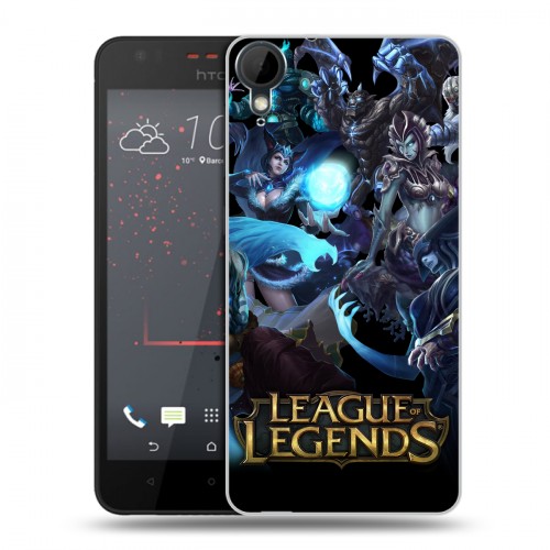 Дизайнерский пластиковый чехол для HTC Desire 825 League of Legends