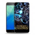 Дизайнерский пластиковый чехол для Meizu M5 League of Legends