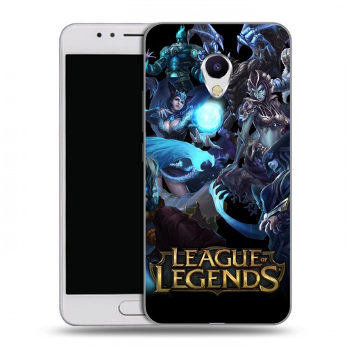 Дизайнерский силиконовый чехол для Meizu M5s League of Legends