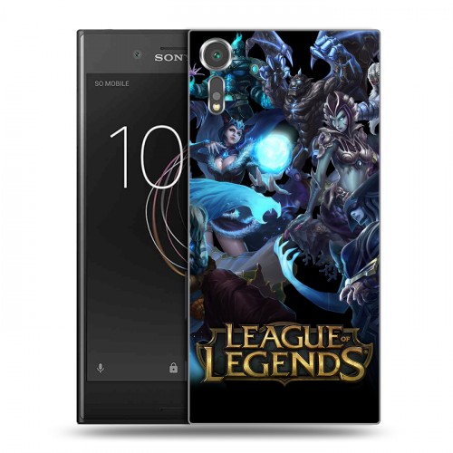 Дизайнерский пластиковый чехол для Sony Xperia XZs League of Legends