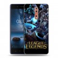 Дизайнерский пластиковый чехол для Nokia 8 League of Legends