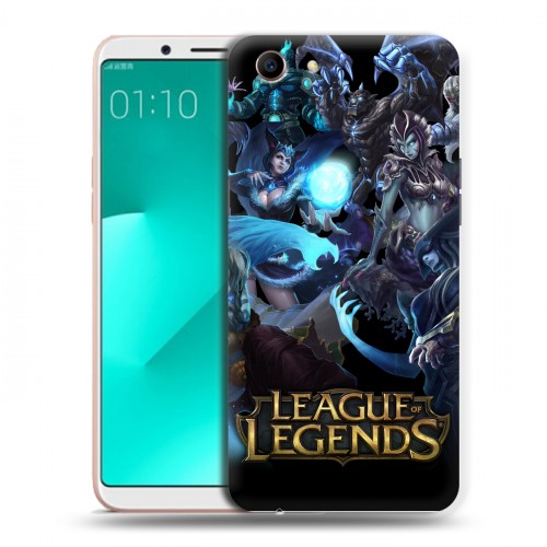 Дизайнерский пластиковый чехол для OPPO A83 League of Legends