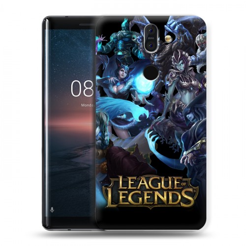 Дизайнерский пластиковый чехол для Nokia 8 Sirocco League of Legends